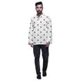 thumbnail image 1 of Atasi Kurta Décontractée Imprimée à Col Chinois Chemise Ethnique Kurta Courte pour Homme Tunique, 1 of 5