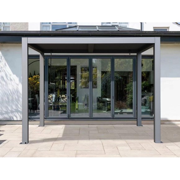 Vikos 10 x10 Aluminum stand alone Pergola