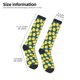 thumbnail image 2 of Fotbe Lemon Calcetas Divertidas Estampadas para Hombre y Mujer, Calcetas de Algodón hasta la Rodilla para Caminar, Correr, Enfermería y Embarazo, 2 of 6