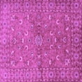 thumbnail image 1 of Ahgly Company Indoor Square Persian Purple Traditional Area Rugs, 4' Square, 1 of 4