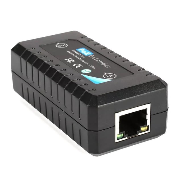 JIAHAOO Rallonge POE 100mbps pour Appareils Réseau, Assure une Alimentation Stable, Adaptée pour Usage Domestique et de Bureau