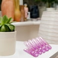 thumbnail image 2 of Liquidation! Pinces à Coudre Multicolores Acrylique Transparent Pinces de Courtepointe Multifonctions de Qualité Supérieure, Pinces pour Sacs de Rangement Pinces à Coudre pour Tissu, Pinces en Plastique pour Bricolages Visitez le Magasin Gmma Taille Unique Violet, 2 of 4