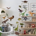 thumbnail image 3 of Pegatinas de pared de dinosaurios luminosos, pegatinas de pared de dinosaurios autoadhesivas para habitaciones infantiles, pegatinas de luz de dinosaurio, pegatinas de pared, dinosaurios, dinosaurios, 3 of 5