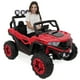 thumbnail image 1 of Buggy Eléctrico Montable para Niños Baby Gaon Color Rojo Con Control Remoto Luces Estereo Pedales Funcionales para 2 Niños, 1 of 5