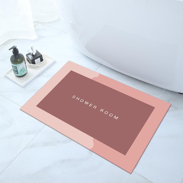 Alfombra de baño antideslizante superabsorbente, Alfombra de secado rápido para ducha, cocina, puerta de entrada, hogar