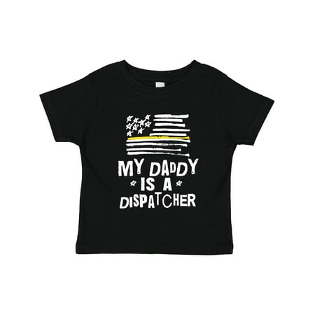 

Inktastic My Dad is a Dispatcher Emergency Services Gift Toddler Boy or Toddler Girl T-Shirt