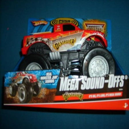 Hot Wheels "The Destroyer" Monster Jams Mega Sound-offs