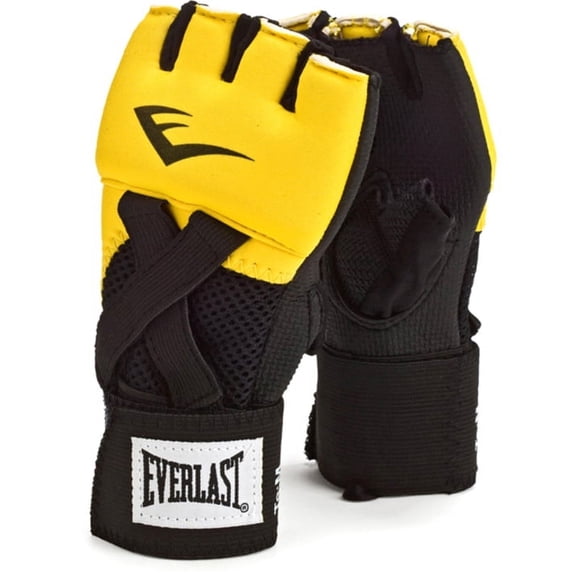 Everlast EverGel Handwraps, Extra Large, Yellow – for Boxing, Training & Exercise