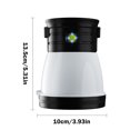 thumbnail image 3 of CxhicLuv Solar Camping Lantern 3.9×5.3 Inch 1000-Lumen, 3-in-1 Design, Power Bank – USB/ Solar-Rechargeable Tent Light, Suitable for Hiking, Power Outages, Great for Campers, 3 of 9