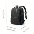 thumbnail image 2 of BANGE Large Capacity Business Backpack, Multifunctional Backpack For Business Trip Travel, Students Laptop Computer Bag, Simple Solid Color Bag, Outdoor Travel Bag, 2 of 5