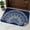 D, variant on XaaKee Door Mat, Stained Glass Mandala Design Doormat, Non-Slip Rubber Backing Welcome Mat Outdoor Door Mat for Home, 20x31inch