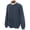 Navy, variant on Men's Cotton/Polyester 12 Gauge Crew Neck Long Sleeve Pullover #1741