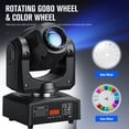 thumbnail image 1 of U'King ZQ02001 Moving Head Stage Light LED 8 Pattern DMX512 Controlled for Club, 1 of 6