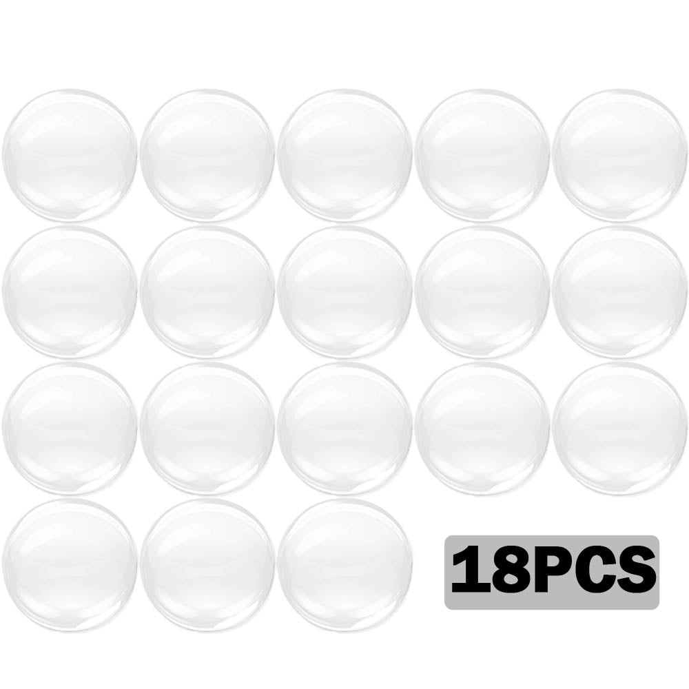 Silicone Bumpers, 18 Pieces Adhesive Furniture Buffer Pads Noise