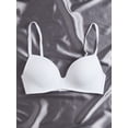 thumbnail image 3 of 3pcs Women's Pure Color Wireless Bra, 3 of 4