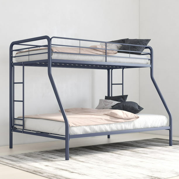 Dhp Twin Over Full Metal Bunk Bed Frame, Metal Bunk Bed Assembly Instructions Pdf