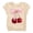Beige, variant on Cute Cherry Graphic Tee Girls Short Sleeve T-Shirts Crewneck Shirts for Girl Tee Tops Clothes Size 2‐13 Years Birthday Outfit