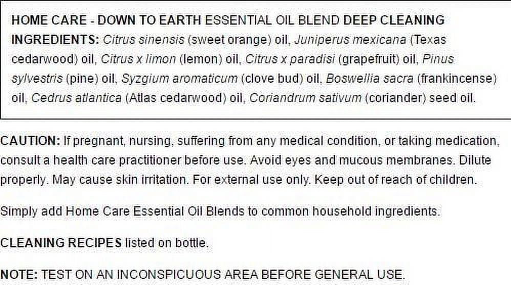 Aura Cacia Home Care- Down to Earth Essential Oil Blend 2 fl oz Liquid