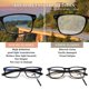 thumbnail image 4 of Paquete de 6 gafas de lectura con bloqueo de luz azul for hombres y mujeres, marco negro clásico ligero con bisagras de resorte, visión de aumento clara for computadora y uso diario, 4 of 4