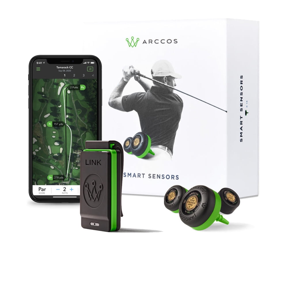 Arccos Golf Smart Sensors Gen 3+ Bundle with Link Gen 2