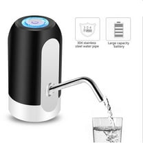 Usb Charging Electric Bucket Water Pump, Automatic Water Dispenser For 2-5 Gallon Bottles, Portable Rechargeable With 1200Mah Battery And Stainless Steel Tube