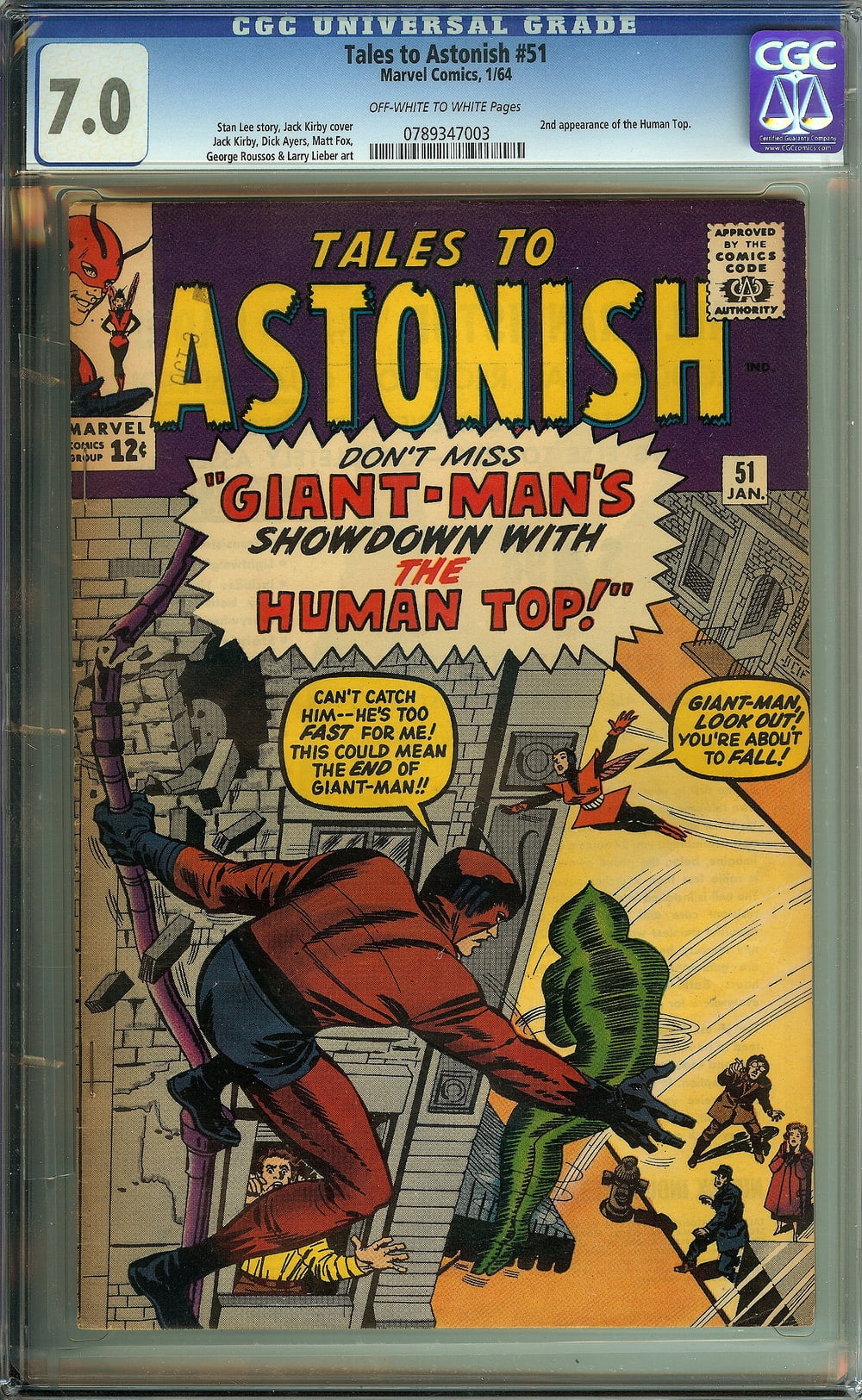 Cover of Tales to Astonish #51