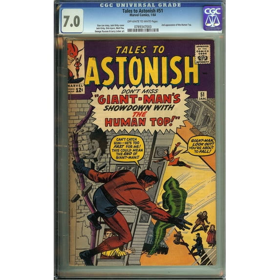 Tales to Astonish #51 - CGC 7 Comic Book