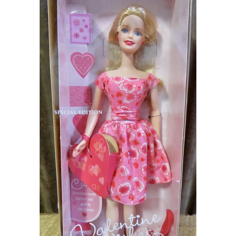 Valentine Wishes Barbie Doll Special Edition 2001 Mattel 50879