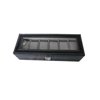 2017 New 6 Grid Slots Wrist Watches Gift Case Jewelry Display Boxes Storage Holder