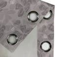 thumbnail image 4 of Ambesonne Grommet Curtain, , 50"x63", Mauve Taupe, 4 of 5