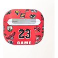 thumbnail image 2 of RV Funda protectora para AirPods 3 (2021), patrón de graffiti que brilla en la oscuridad, cubierta rígida antideslizante a prueba de polvo (Airpod 3-rojo) oso de fresa Electrónica, 2 of 4