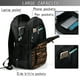 thumbnail image 4 of Balery Bookshelves Mochila con carga USB para hombre y mujer - Mochila impermeable y antirrobo para laptop con puerto USB para viajes, trabajo, 4 of 7