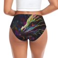 thumbnail image 3 of Womens Underwear Colorful Dragon Head Profile Cuteness No Show Seamless Underwear for Women, Soft Stretch Women's Panties, Hipster Ladies Panties Bikini Underwear Briefs, 3 of 6