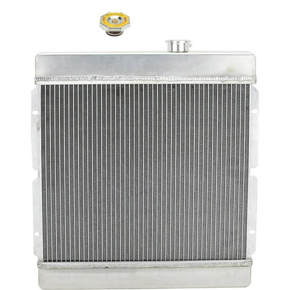 Small Universal Short Vertical Aluminum Radiator, RH and Cap