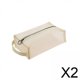 thumbnail image 1 of 2x Bolsas De Cosméticos Artículos De Tocador A Prueba De Polvo Bolsas De Maquillaje Para Oficinas Hogar Mujeres Hombres L, 1 of 8