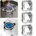 thumbnail image 4 of 50 Pcs 1 Bag Practical Disposable Cleaning Pads Gas Oven Covers (Silver), 4 of 7