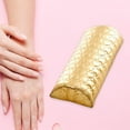 thumbnail image 6 of Half Column Armrest Pillow Holder Manicure Tool Cushion Accessory Comfortable Sponge Pad PU Leather Nails Hand Rest for Nail Art Home Shop, 6 of 7