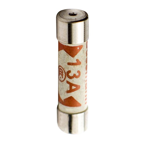 EGNMCR 25 Pcs Fusibles Britanniques 13A Domestiques Prise Fusibles à Cartouche 13A Domestiques