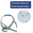 thumbnail image 4 of 2Pcs Replacement Headgear Straps for F30,Headgear Strap for F30 CPAP Mask Adjustable Fit Magic Tape, 4 of 5