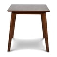thumbnail image 3 of New Classic Furniture Morocco Rectangle Wood Dining Table in Walnut Brown, 3 of 6