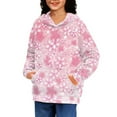 thumbnail image 2 of DISNIMO Cherry Blossom Hoodie Pink Hoodies for Girls Trendy Graphic Hoodies Pullover for Boys Hoodie Sweatshirts Size 8-10 Hooded Sweatshirt Kids Streetwear Hoodie Long Sleeve Fall Clothes, 2 of 7
