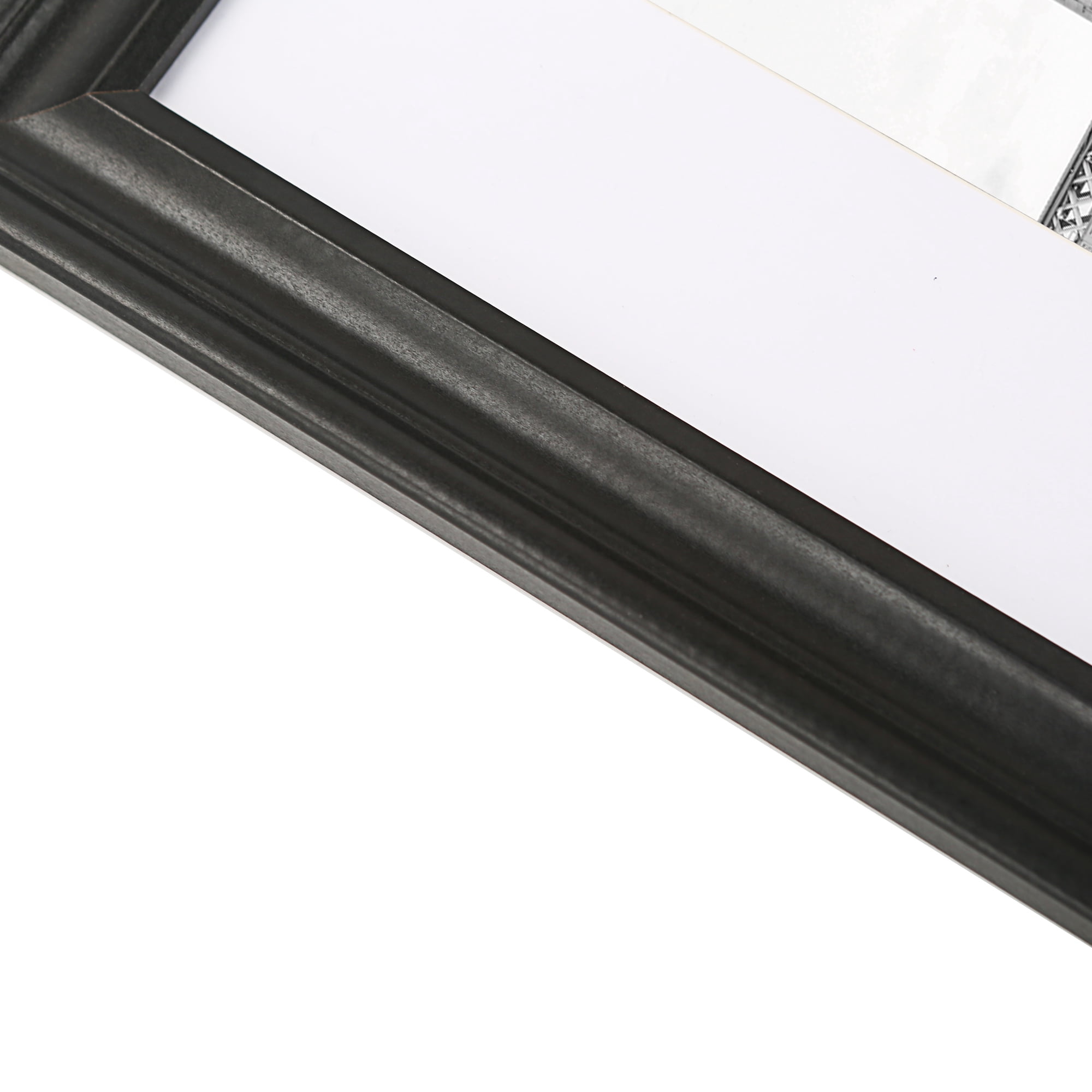 FungYuan 12x12 Matted 8x8 Picture Frame Set of 4 for Gallery Wall Photos,Black