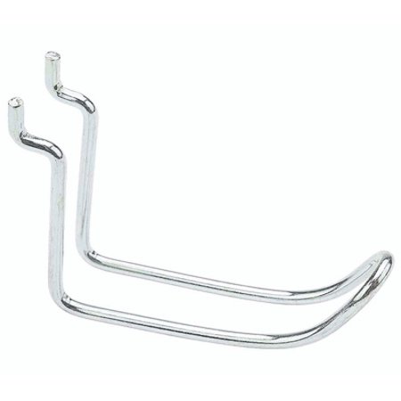 

National Hardware DLCA-5582 National Hardware N180-031 S819-565 Loop Pegboard Hooks 3 Inch Zinc Plated Steel 2 Pack