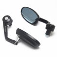 thumbnail image 2 of Bangcool 1 Pair Motorcycle Mirror Adjustable Rear View Aluminum Alloy Bar End Mirror Motorcycle Side Mirror, 2 of 9