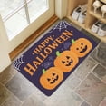 thumbnail image 4 of Ghost Boo Spooky Welcome Doormat,Durable Absorbent Happy Halloween Floor Entryway Rug 17x30 Inch Switch Rug for Kitchen Nursery Floor Entryway Rug, 4 of 6