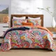 thumbnail image 1 of Colcha de algodón de 3 piezas en la cama, funda de cama de punto, colchas y cobertores dobles, mantas para cama, colcha de cama de pareja, colchón, 1 of 5