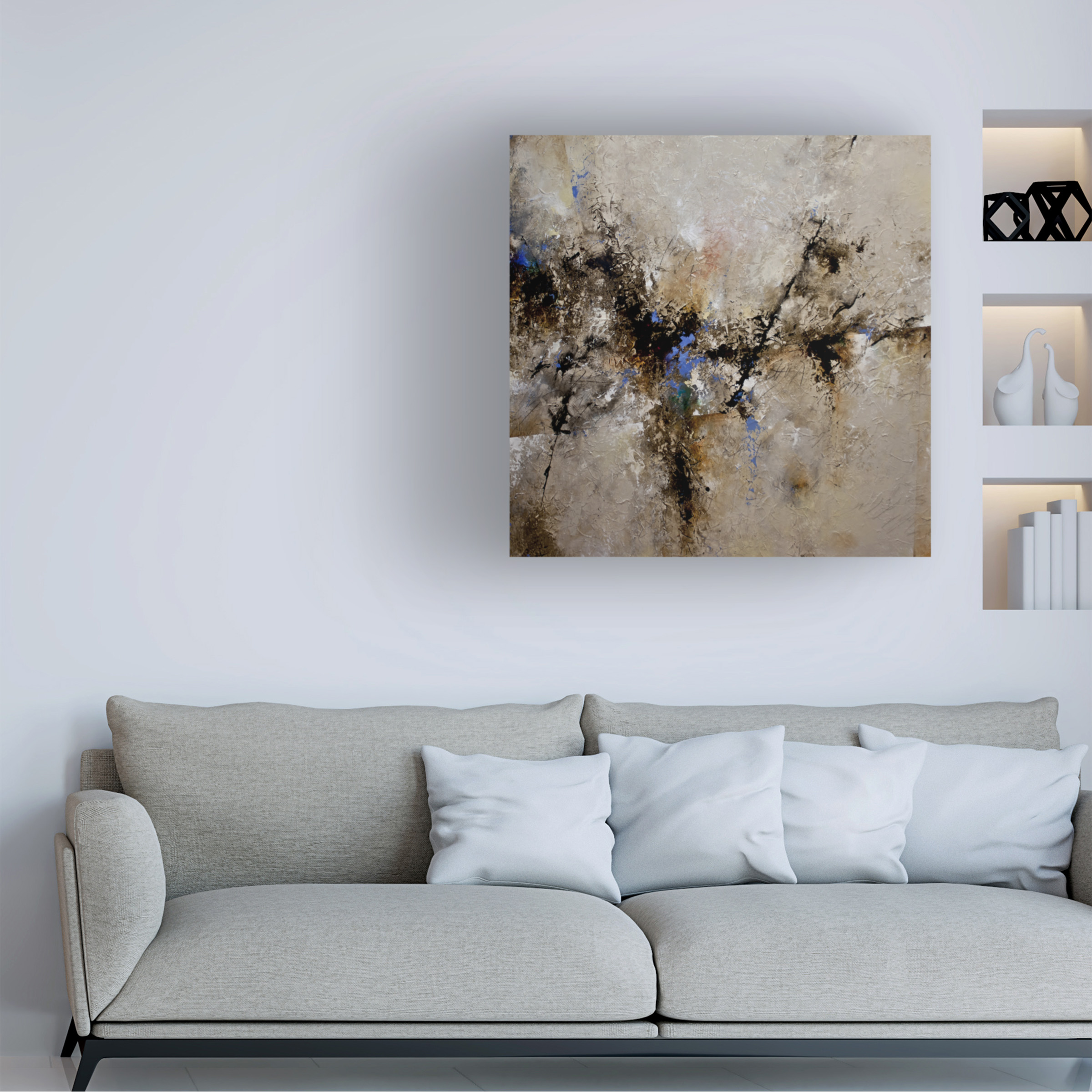 Trademark Fine Art "Sands of Time II" Canvas Art by CH Studios