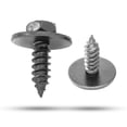 thumbnail image 3 of Mean Mug Auto 71315-98202A 30x M6.3-1.81 X 20mm (#14 x 25/32") Indented Hex Tapping Bolt With 20mm Washer Replaces OEM 11503412 Fits select: 1990-2021 FORD F150, 1999-2021 CHEVROLET SILVERADO, 3 of 7