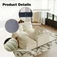 thumbnail image 6 of 108 Cloud Couch, Beige Modern Sectional Couches for Living Room, L-Shape Modular Sofa with Chaise, Deep Seat, Plush Corduroy, Left-Right Interchangeable, No Assembly, 6 of 10