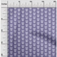 thumbnail image 2 of oneOone Georgette Viscose Medium Purple Fabric Asian Floral Block Dress Material Fabric Print Fabric By The Yard 42 Inch Wide, 2 of 5